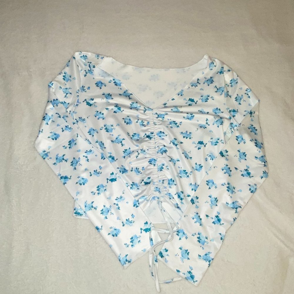 FLORAL LONG SLEEVE